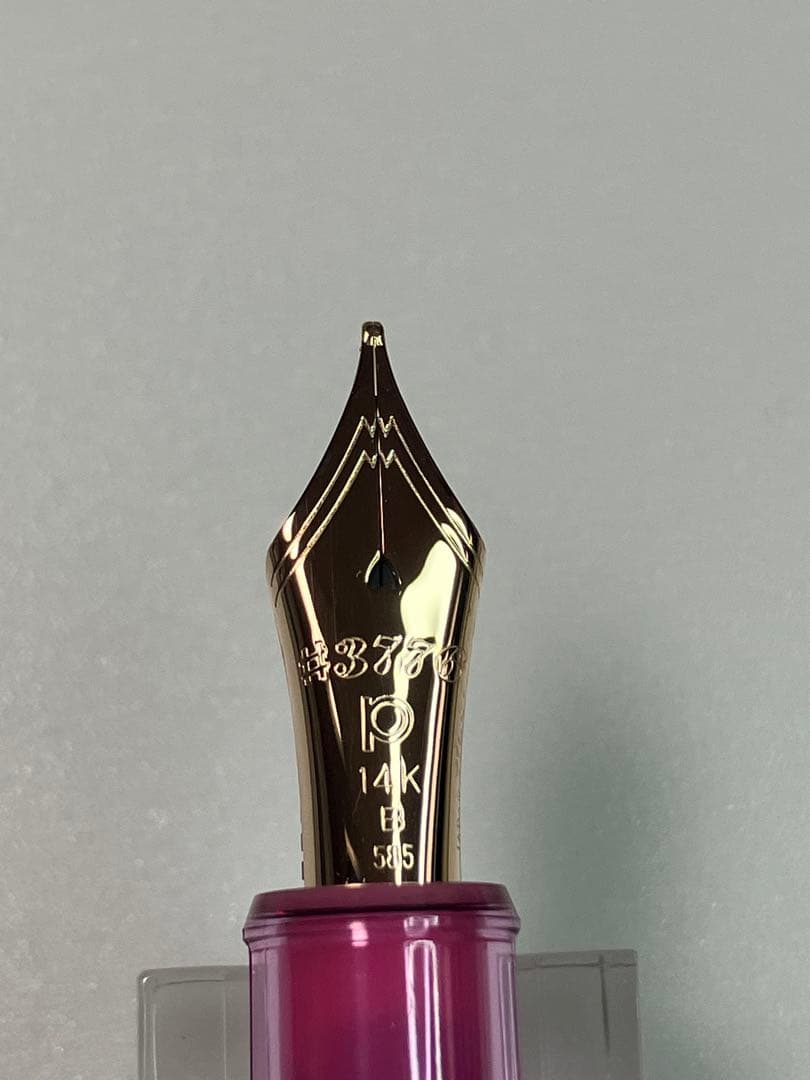 初期ロット　PLATINUM　#3776　センチュリー　ニース　リラ　B-nib
