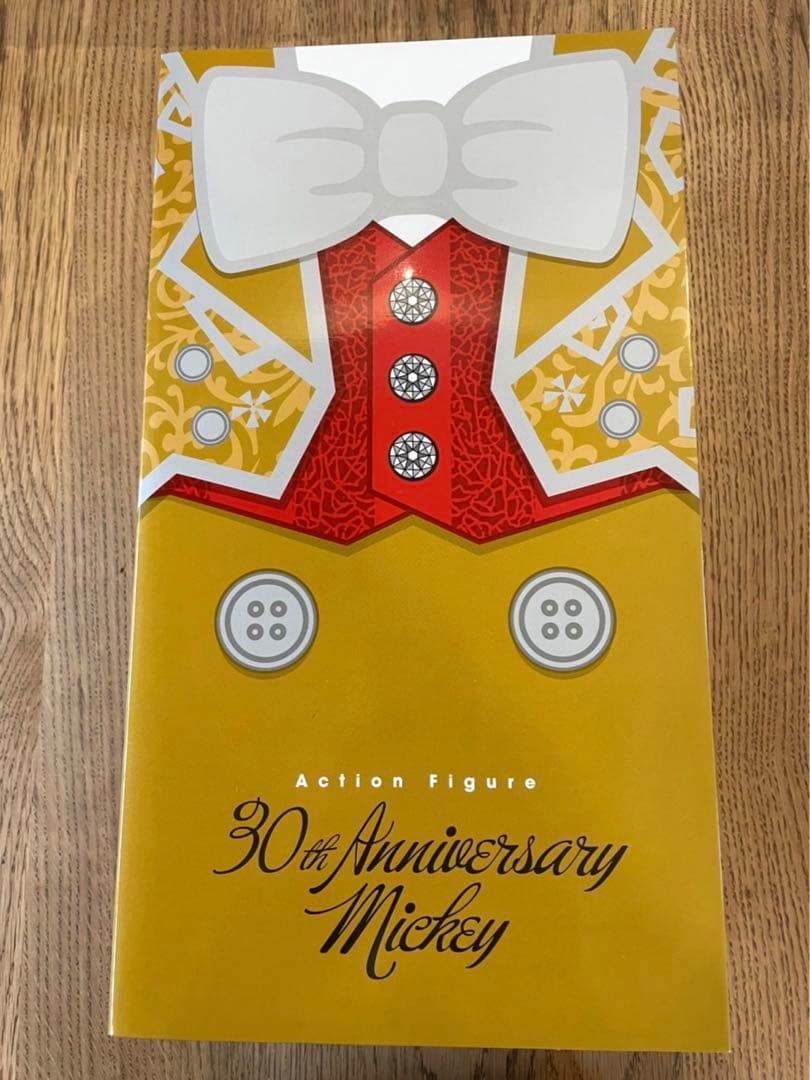 ディズニー　30周年 ミッキーマウス アクションフィギュア　金コス