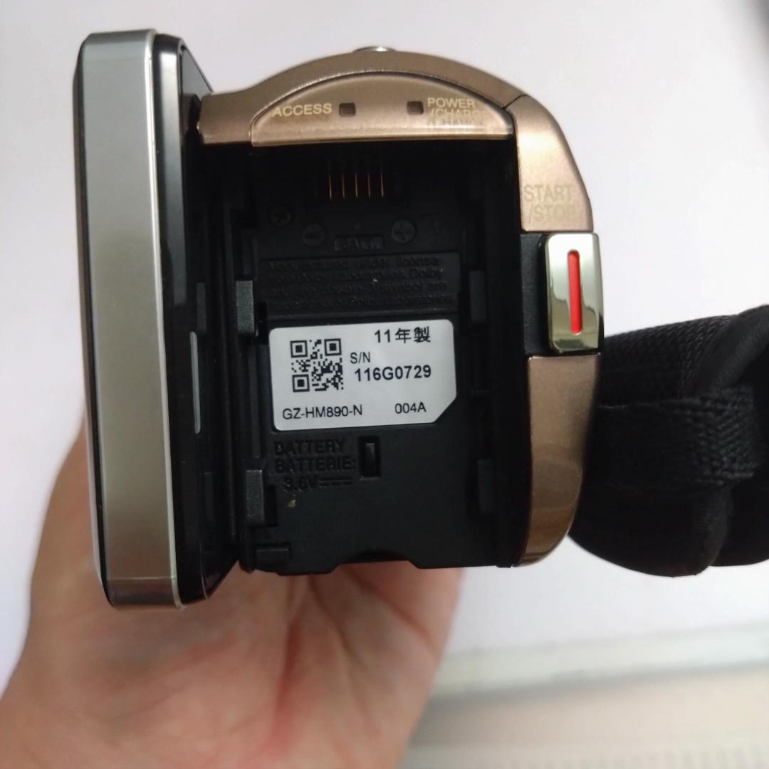 JVCケンウッド Everio　GZ-HM890-N ビデオカメラ 動作中古