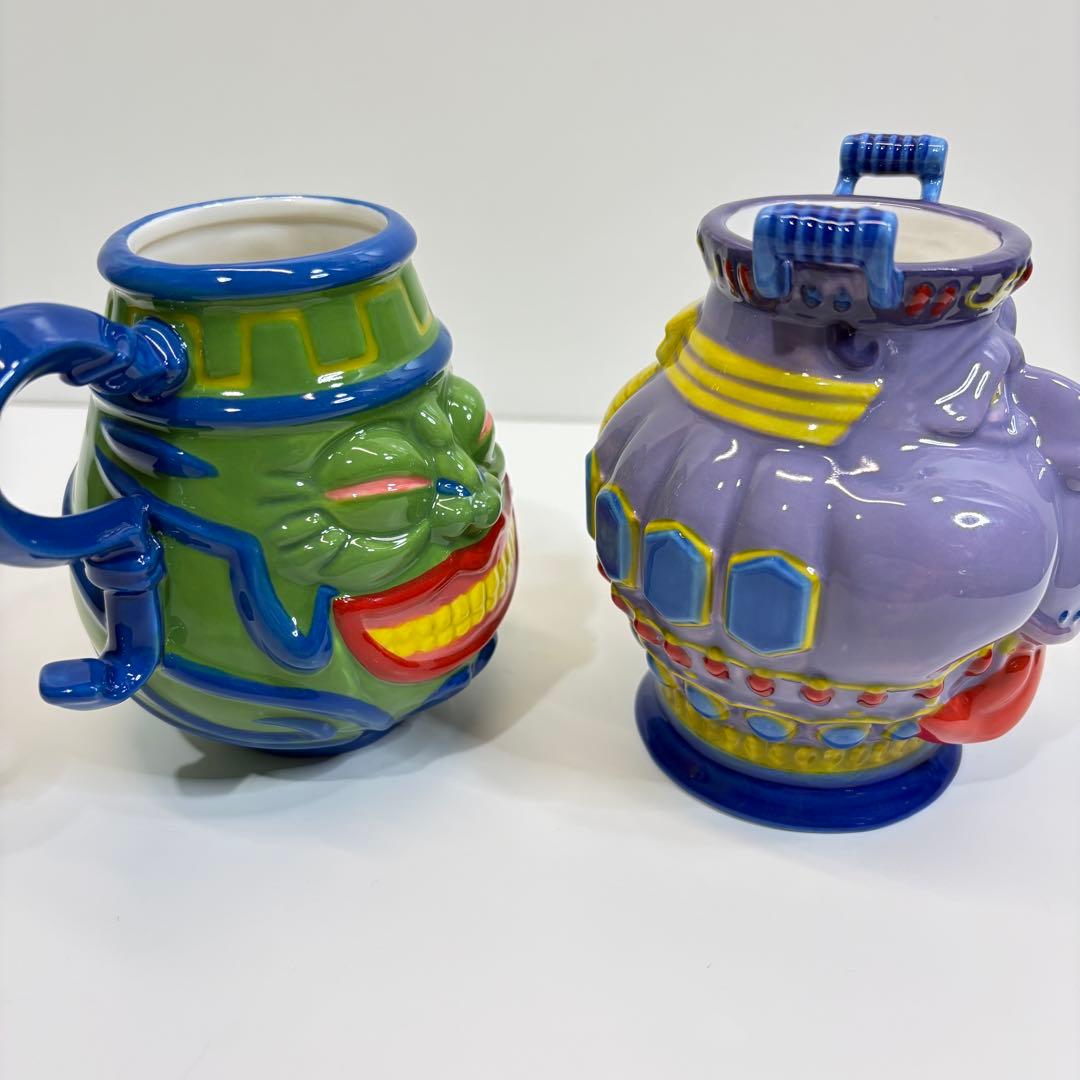 遊戯王 強欲な壺＆貪欲な壺 マグカップ湯呑セット 箱付き未使用