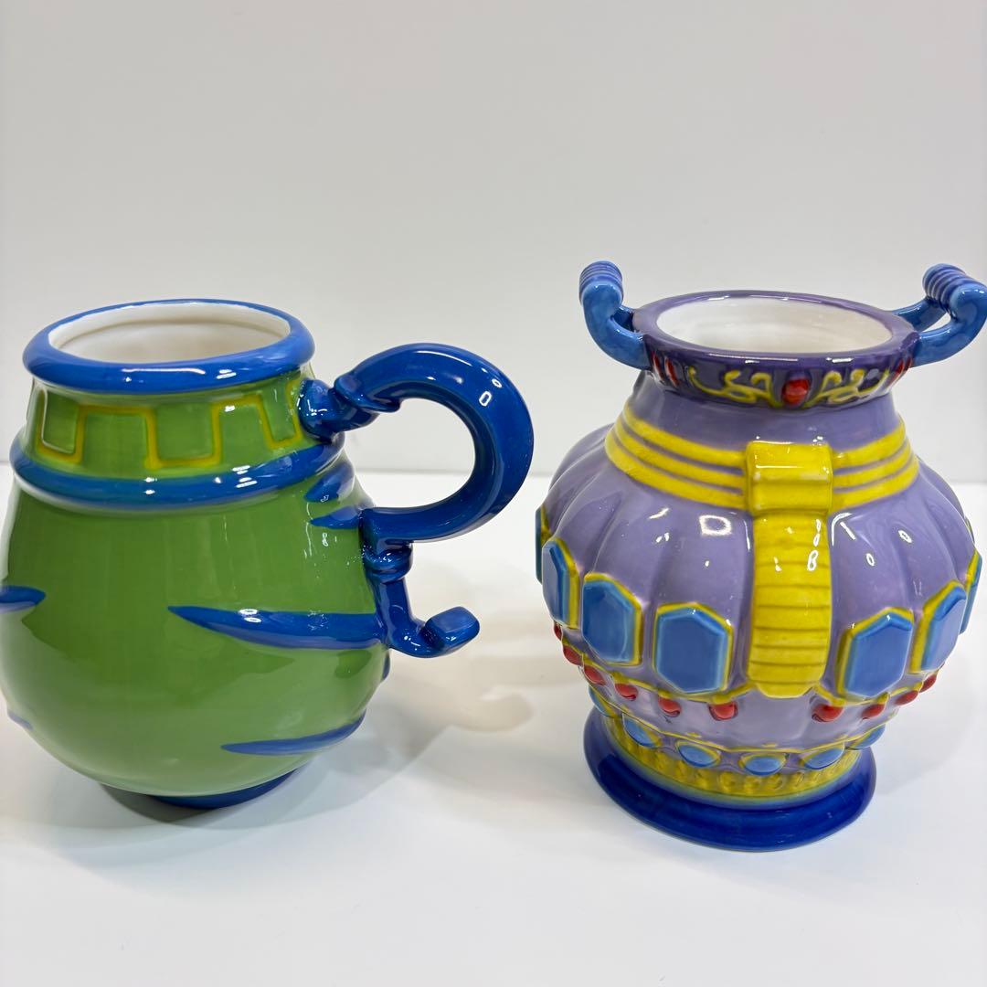 遊戯王 強欲な壺＆貪欲な壺 マグカップ湯呑セット 箱付き未使用