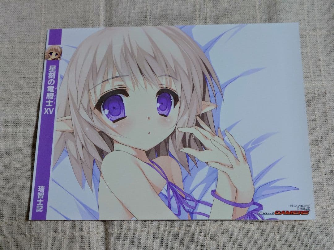 星刻の竜騎士（ノベル版）特典ブックカバー　8枚セット