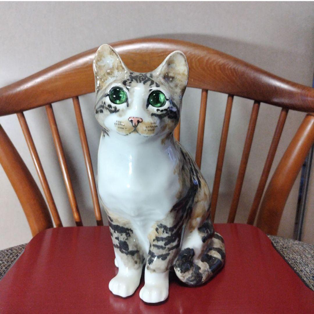 ウィンスタンレイキャット（ケンジントンキャット）サイズ6の大きなビンテージ猫