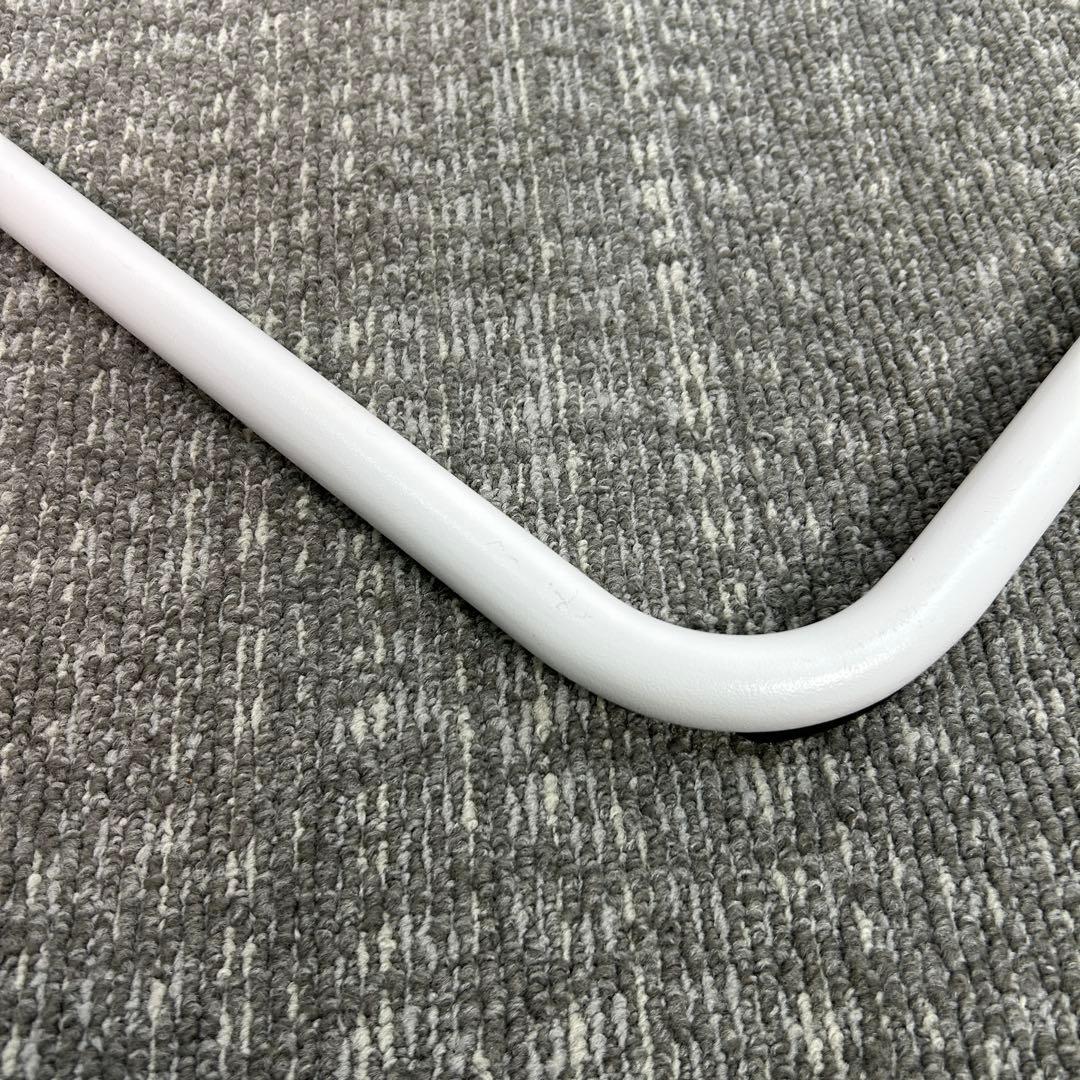 ③Knoll/ノル トボガン プルアップテーブル　ホワイトxホワイトオーク