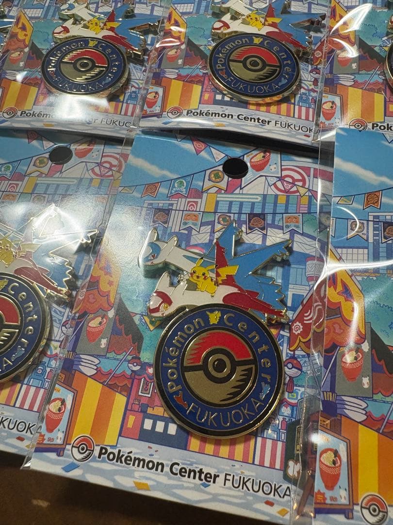 ポケモンセンターフクオカ　ロゴピンズ　ポケセン　ラティアス　ラティオス　10個