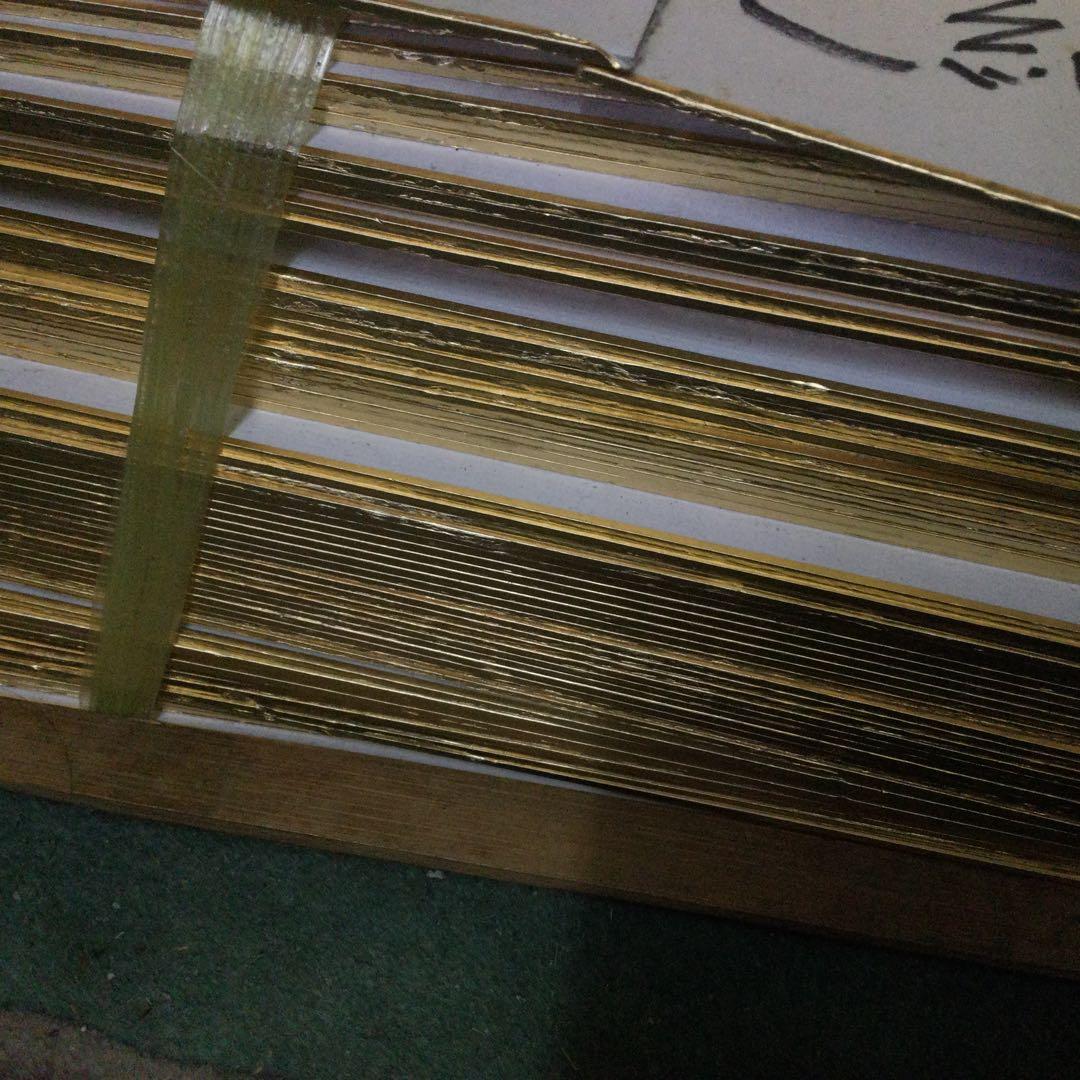 色紙70枚白ふち金色短冊40枚