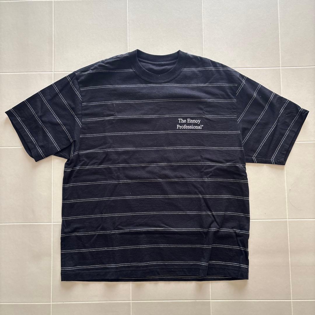 SABUThe Ennoy Professional S 黒ストライプ T
