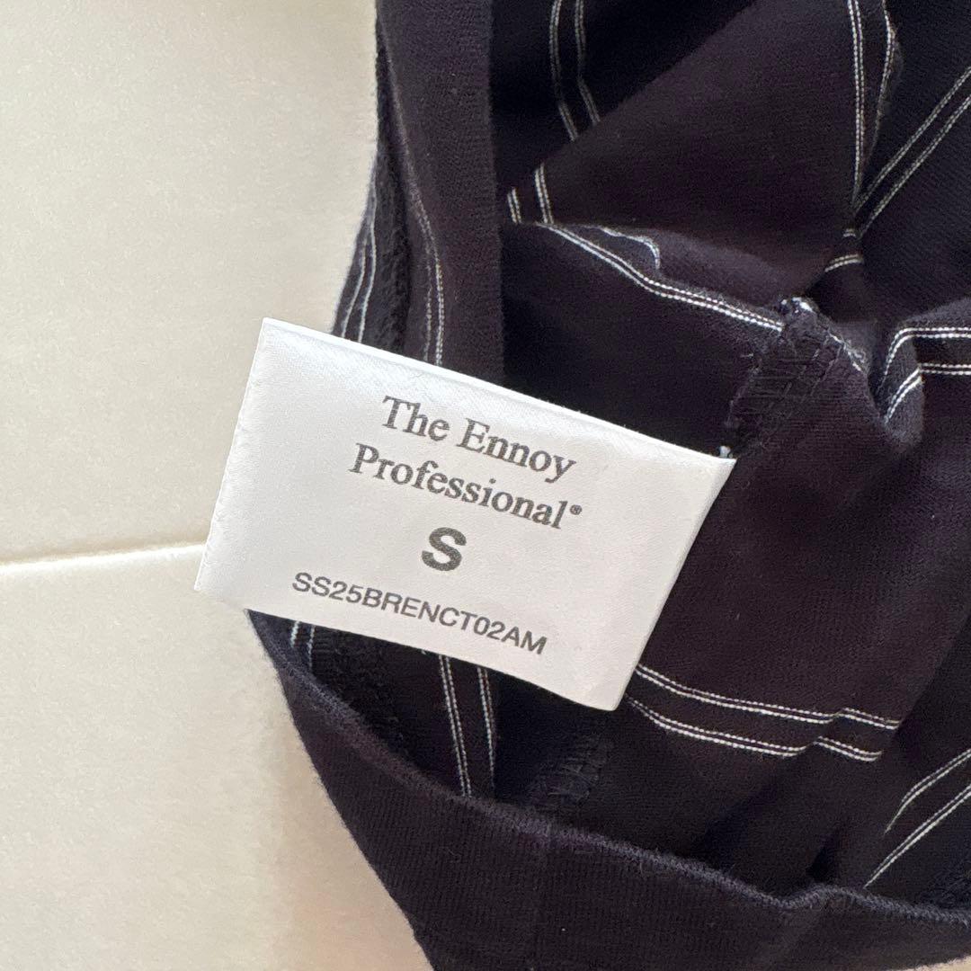 SABUThe Ennoy Professional S 黒ストライプ T