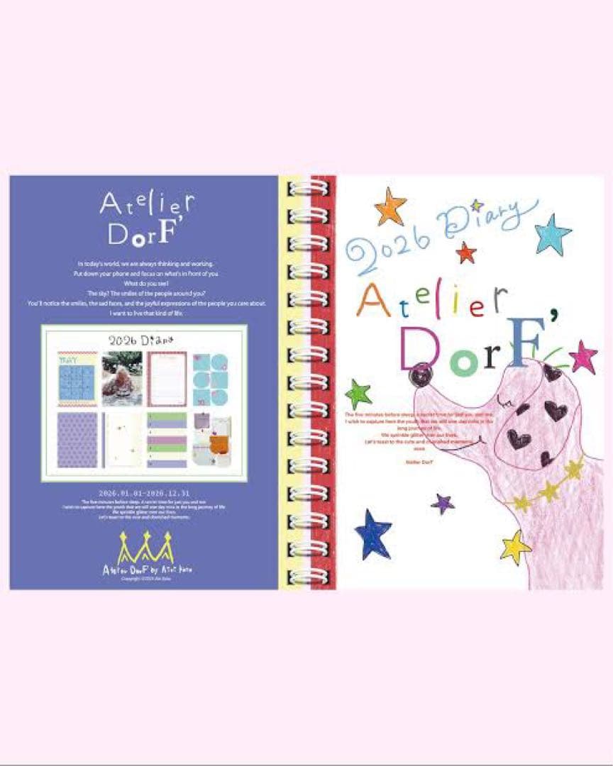 Atelier DorF 2026 Diary ♥︎