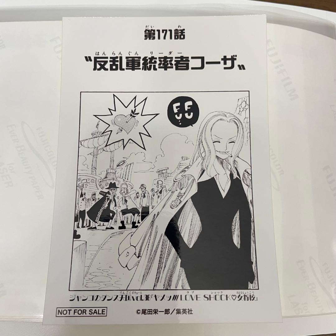 ワンピース 1000logs 扉絵ブロマイド 171話 ヒナ