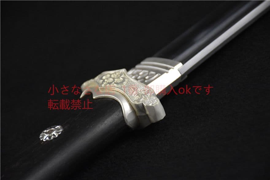 曲げ型簡装唐刀（短めの花梨木鞘）古兵器   武具　刀装具　日本刀　模造刀 居合刀