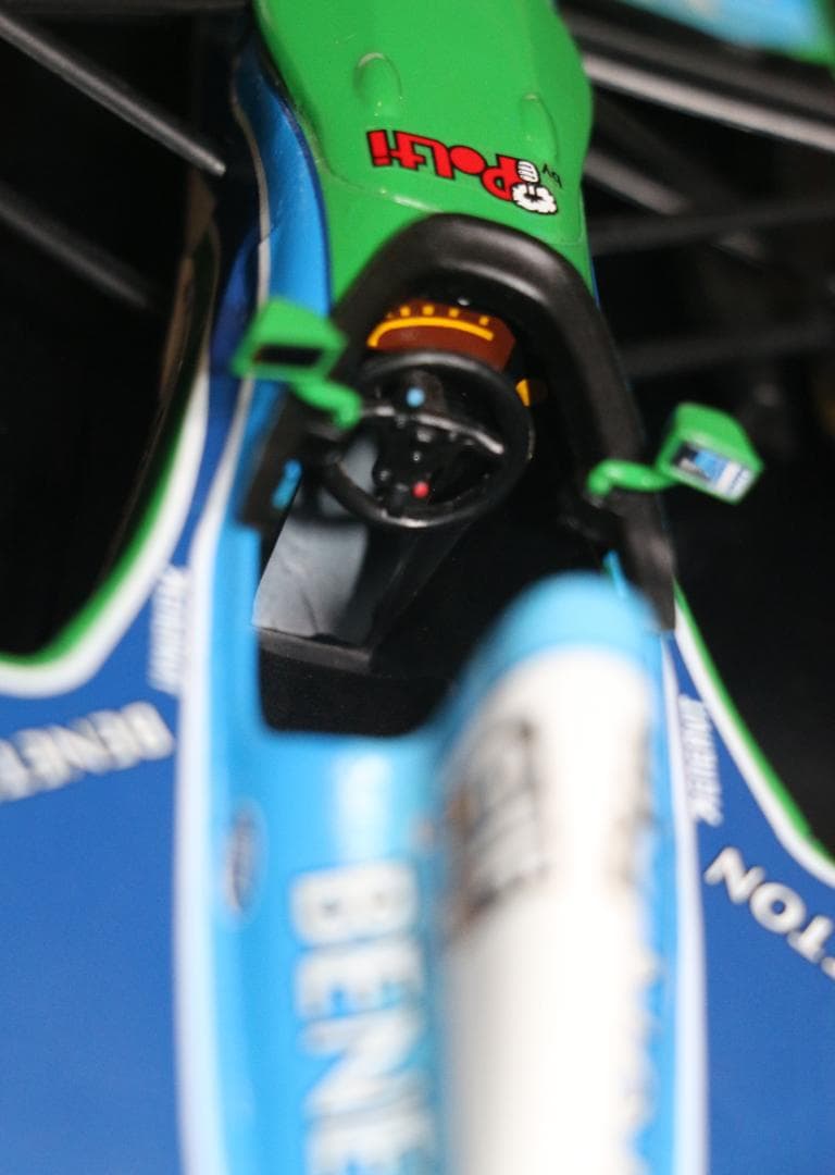 ビックスケール１／1８ ベネトンＢ１９３Ｂ ミハイル・シューマッハコレクション