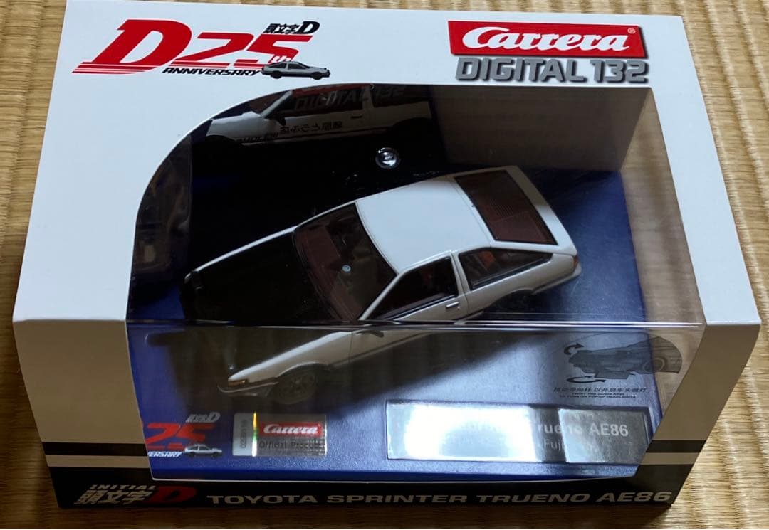 カレラ　デジタル　132 頭文字D TOYOTAハチロクスプリンタートレノ