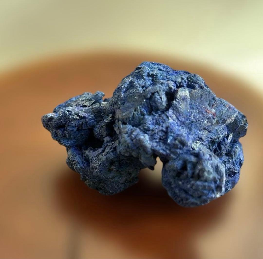 アズライト 幅約6cm原石原石 鑑賞石 自然石 天然石 水石 鉱物 鉱石