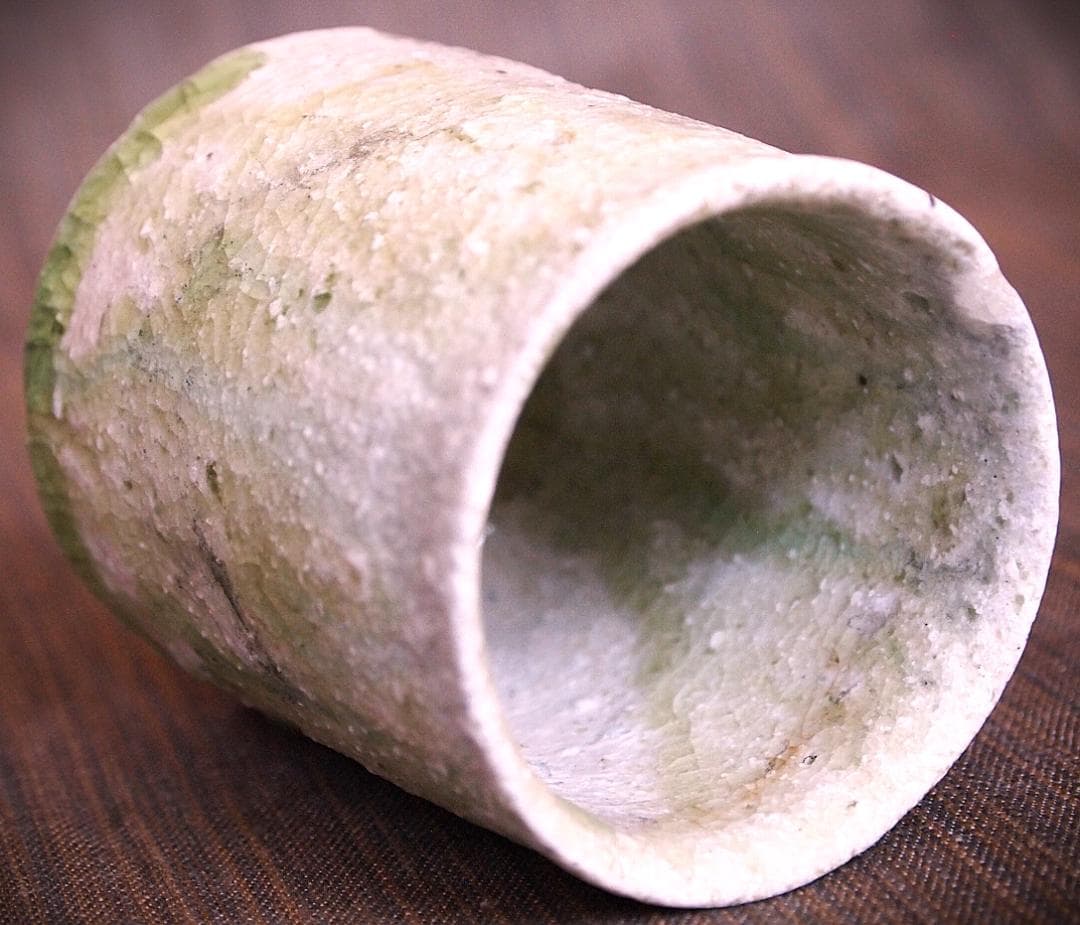 人気作家★辻村唯【師＆父：辻村史郎】★自然釉（窯変）湯のみAA