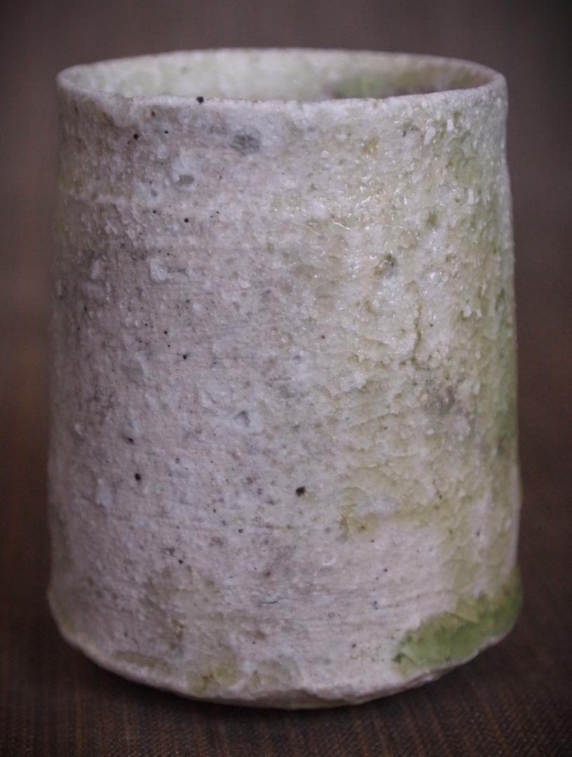 人気作家★辻村唯【師＆父：辻村史郎】★自然釉（窯変）湯のみAA