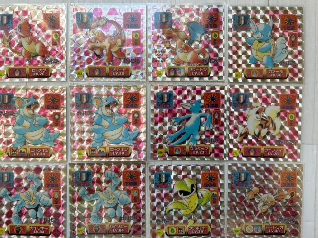 初期　アマダ ポケモン 最強シール烈伝 キラ レア まとめ売り 25枚