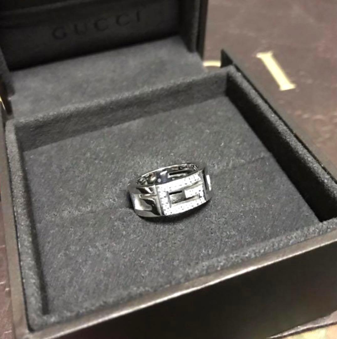 ♡極美品♡GUCCI グッチ ダイヤモンド リング G 指輪 グッチ