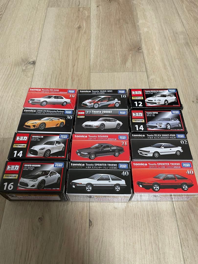 トミカ　プレミアムセット4