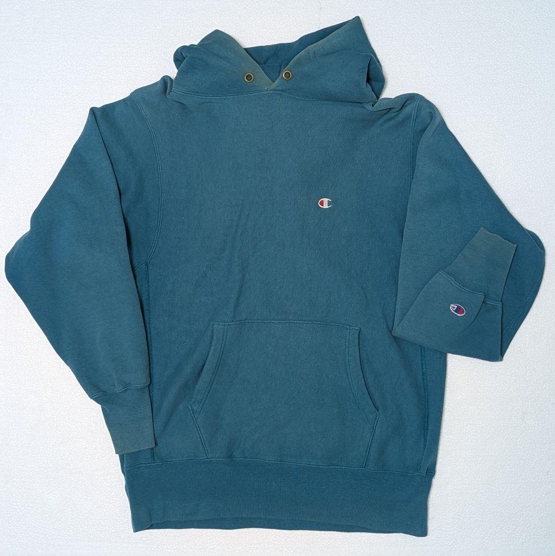 90s Champion Reverse Weave パーカー XL 刺繍タグ