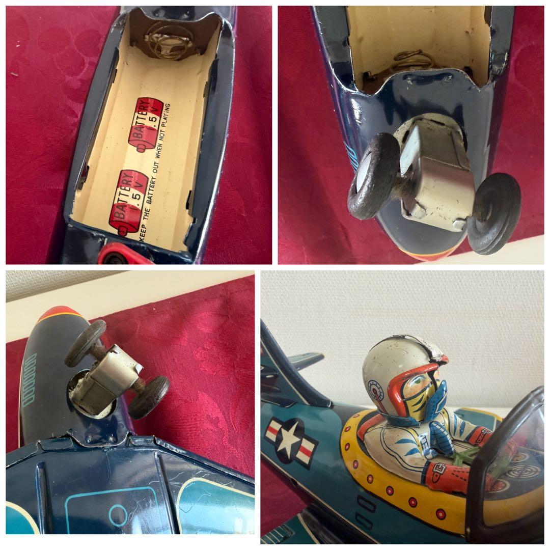 ⭐️野村トイ製 Battery Operated PLANE ◇完動品◾️箱付