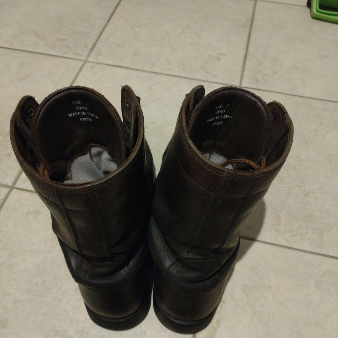 GORE-TEX ブラック ミリタリーブーツ