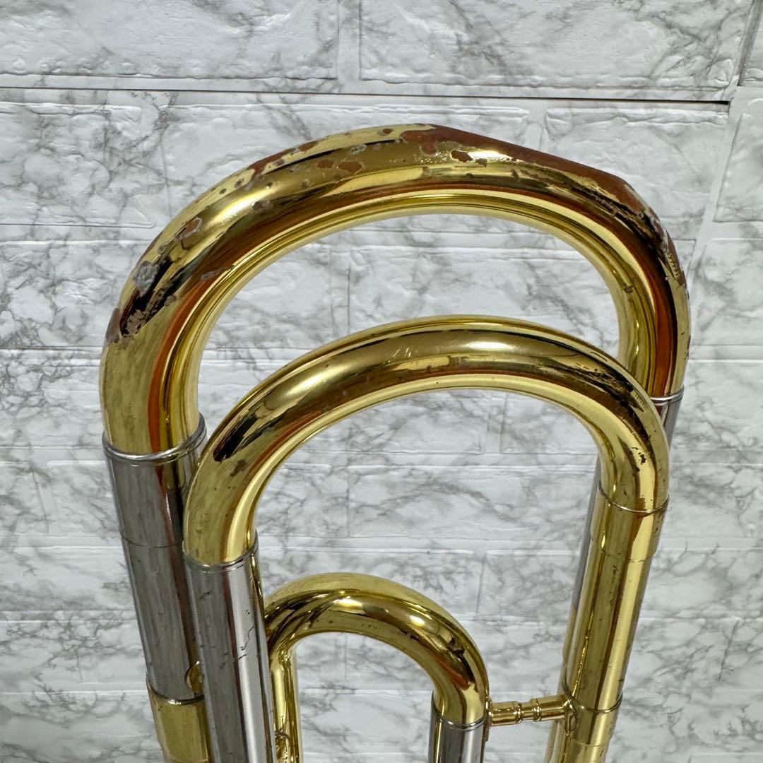 YAMAHA ヤマハ　テナーバストロンボーン　YSL456G F管　ハードケース