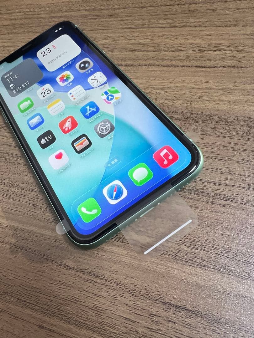 新品未使用 iPhone11 128GB 日本国内版 SIMフリー グリーン