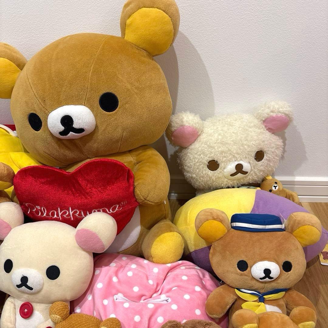 激レア！希少！san-x リラックマ ぬいぐるみ マスコット 雑貨 まとめ売り