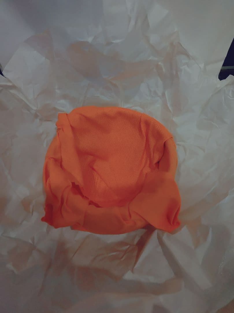 赤茶碗 月影 木製箱付き　楽焼