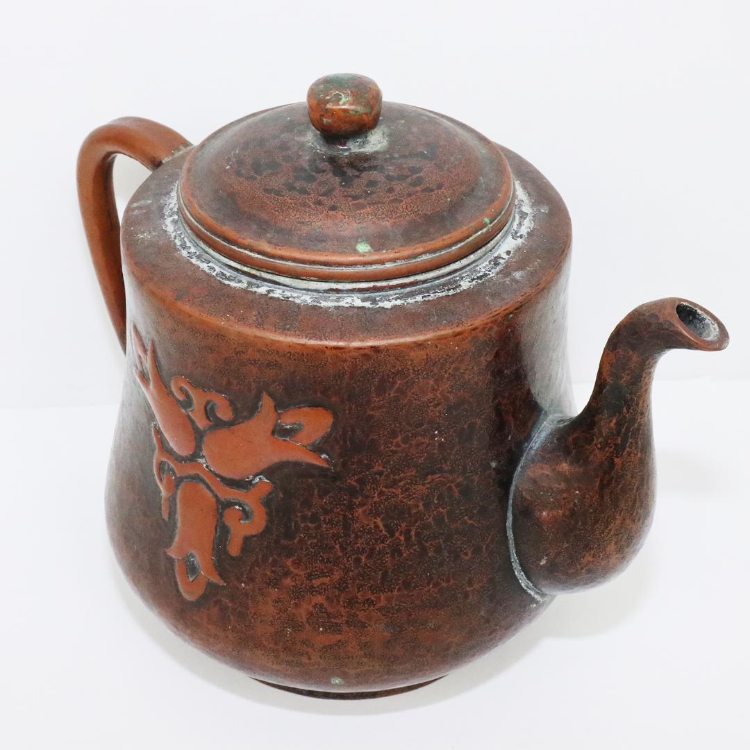 玉川堂 鎚起 銅器 薬缶　急須