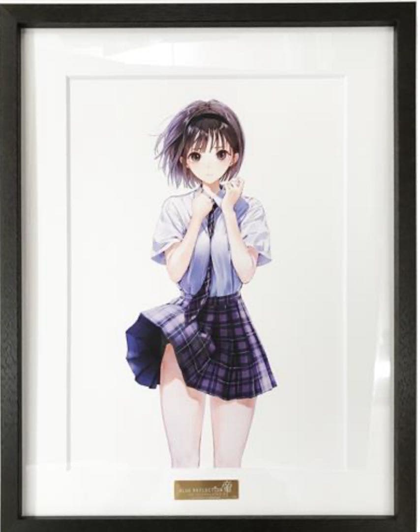 BLUE REFLECTION 複製原画　岸田メル　 星崎愛央