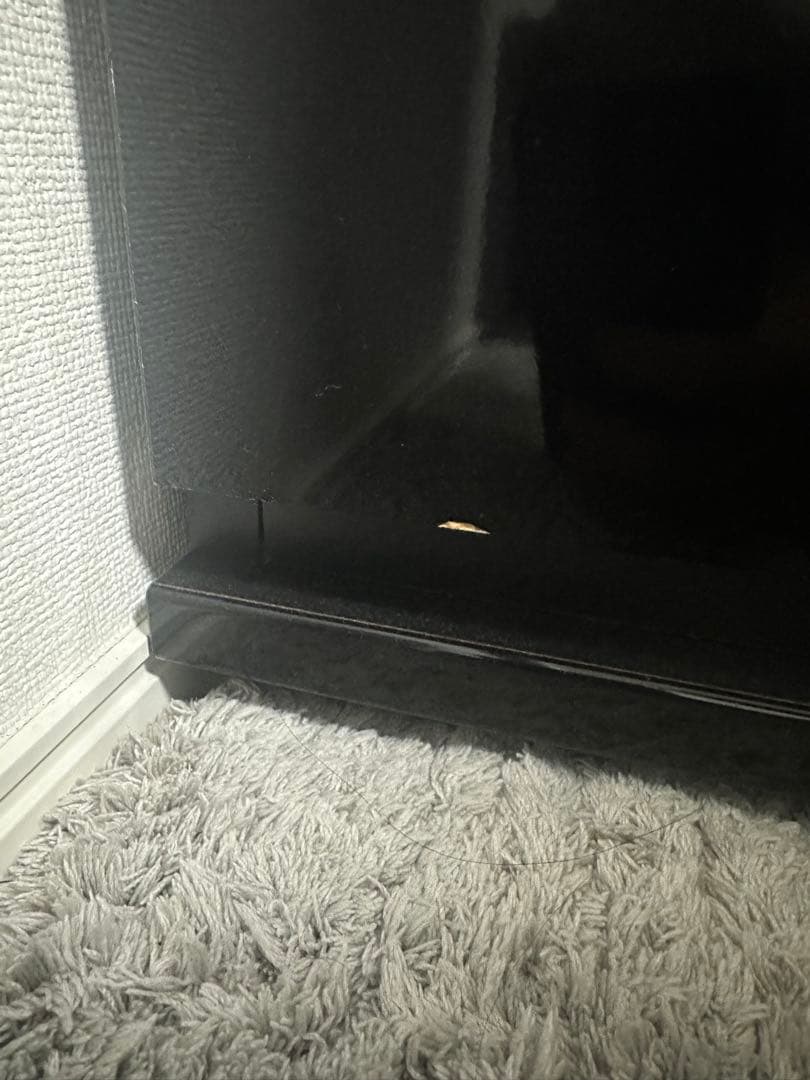 黒いモダンテレビ台