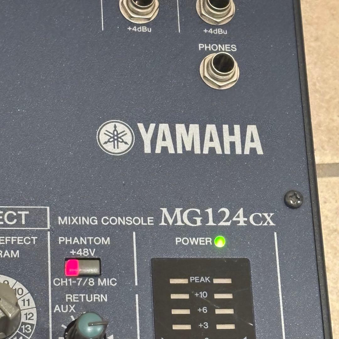 YAMAHA ミキシングコンソール MG124CX 音響機材