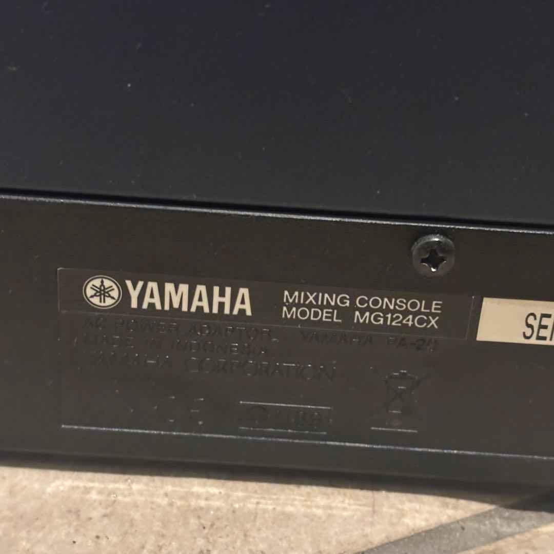 YAMAHA ミキシングコンソール MG124CX 音響機材