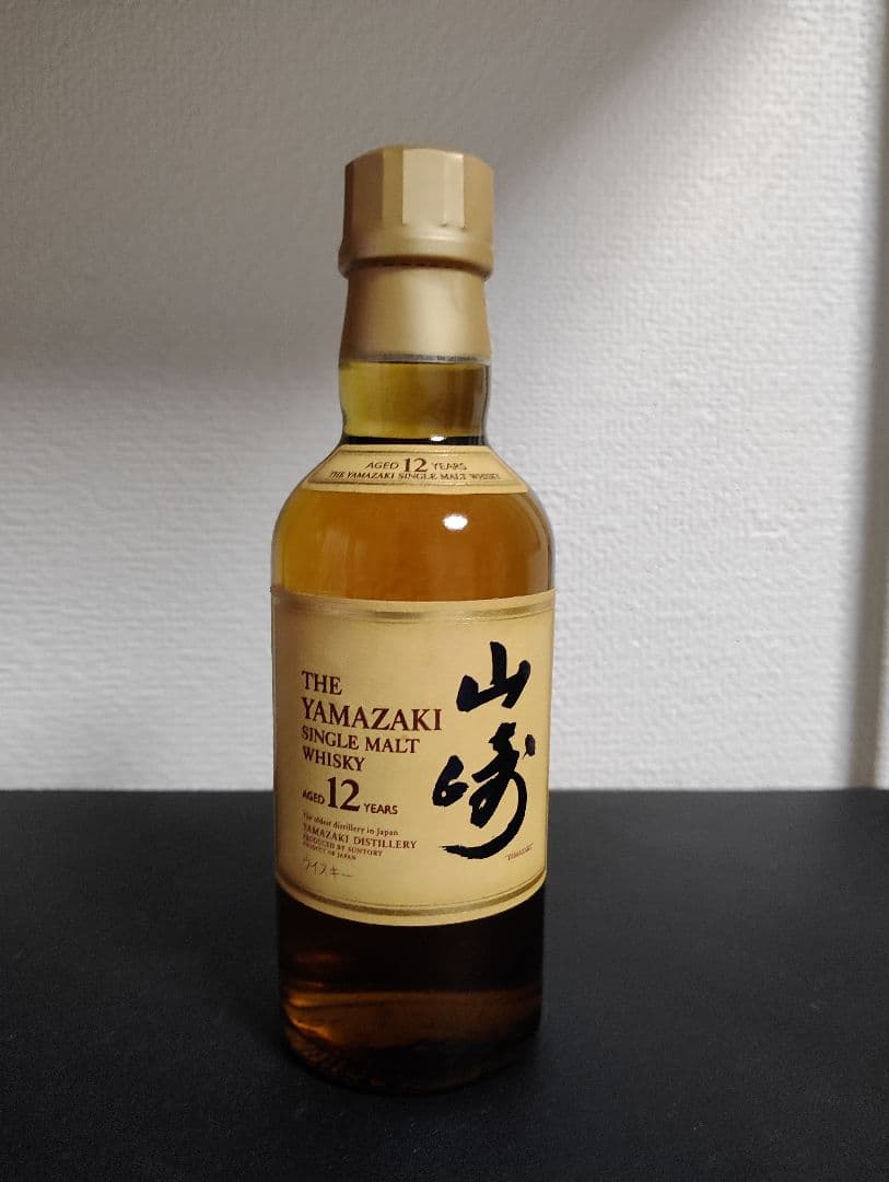 山崎 12年 シングルモルトウイスキー 180ml