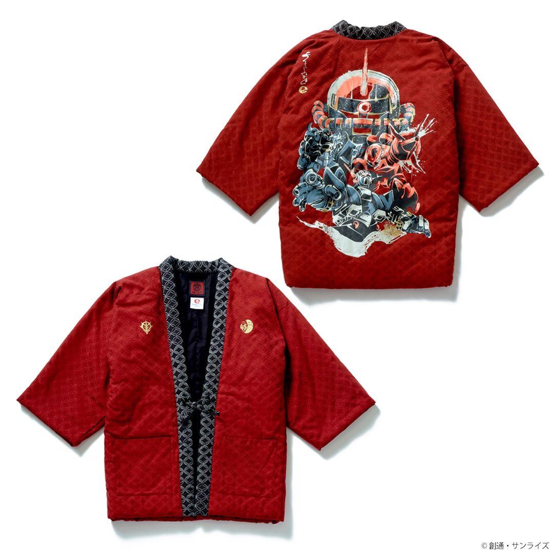 ロング半纏　新品　STRICT-G JAPAN 宮田織物　ガンダム45周年記念