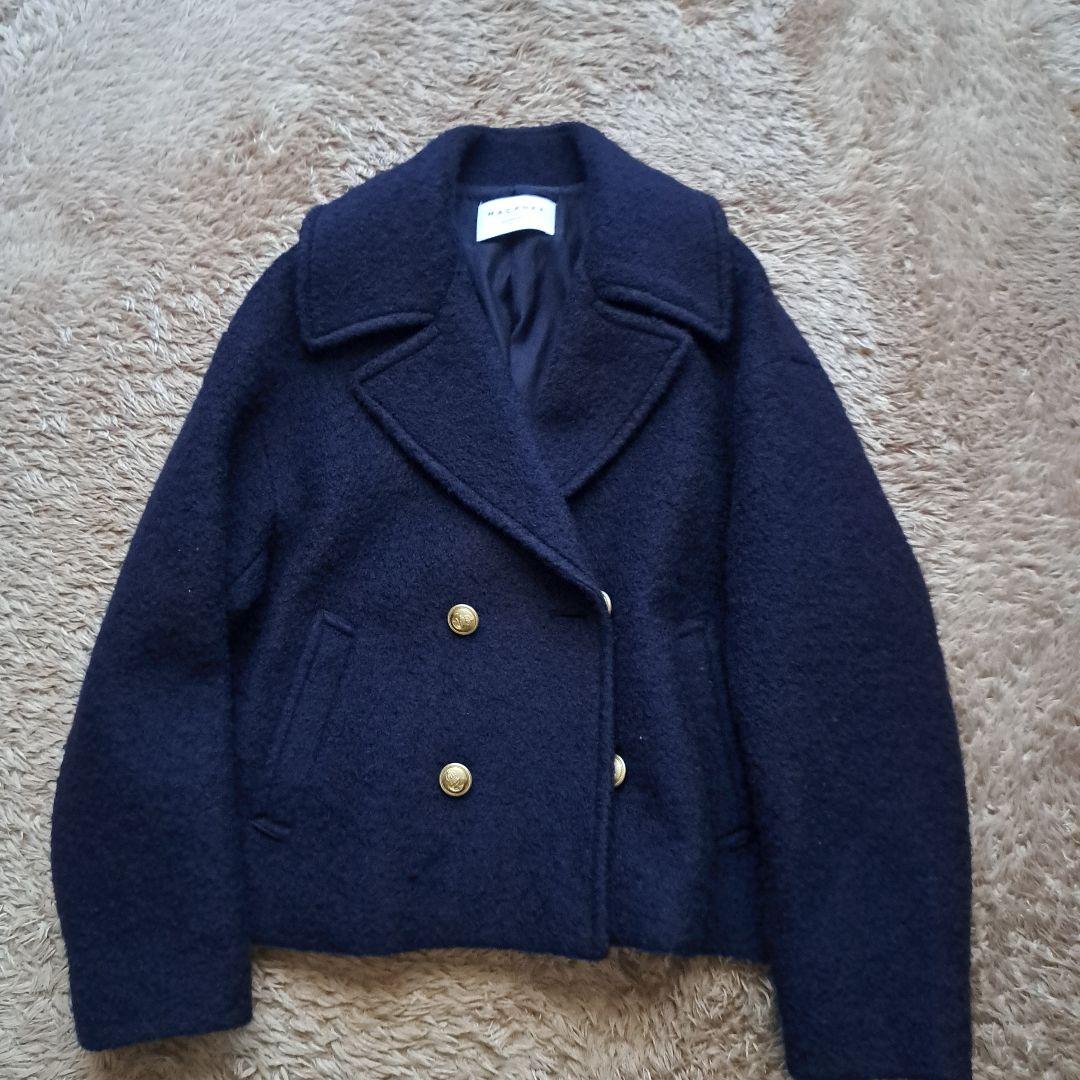 トゥモローランドMACPHEE ネイビー ダブルブレストコート