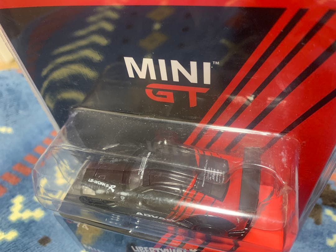 MINIGT LBWK Nissan GT-R Advan,White セット