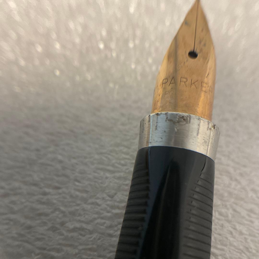レア！PARKER 75 万年筆 18KGF ペン先 14K XF USA