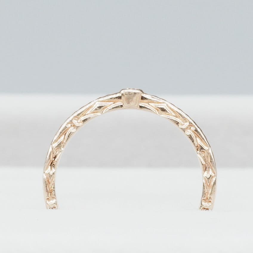 agete アガット K10 ダイヤモンド ピンキーリング