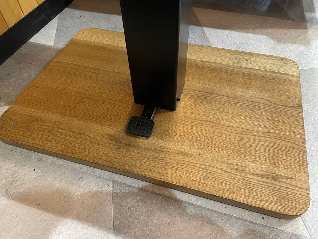 昇降式木製ダイニングテーブル