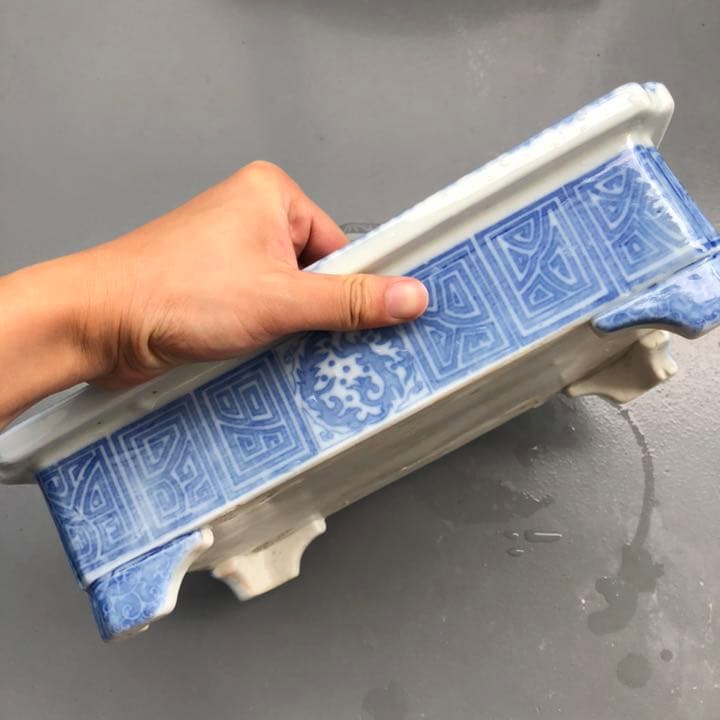 水盤 尾張焼 瀨戶焼 盆栽鉢 植木鉢 日本古鉢