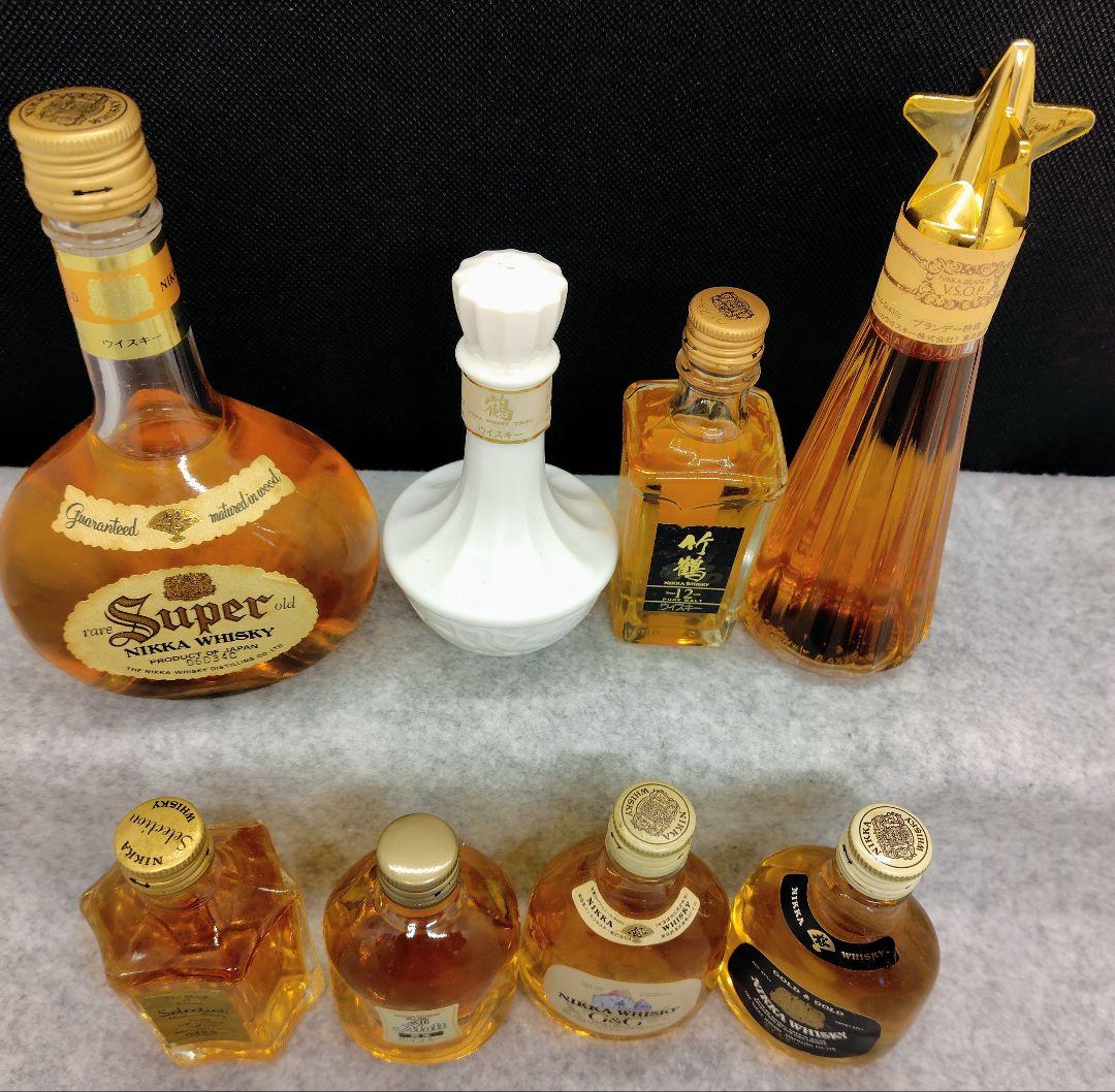 ニッカウイスキー 未開栓 古酒 ミニボトルセット
