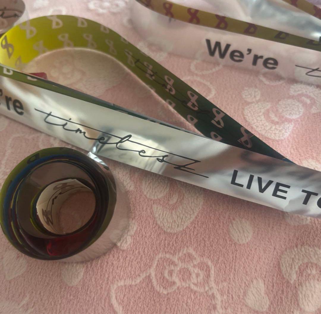 timelesz アリーナツアー　ペンライト　銀テープ