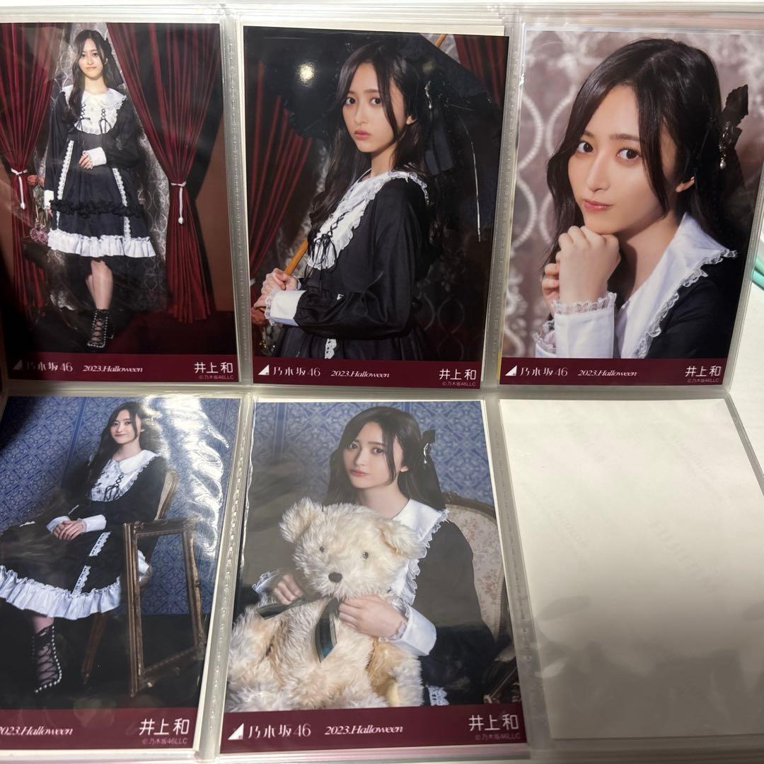 乃木坂46 生写真　井上和　個別9種+フォトアルバム