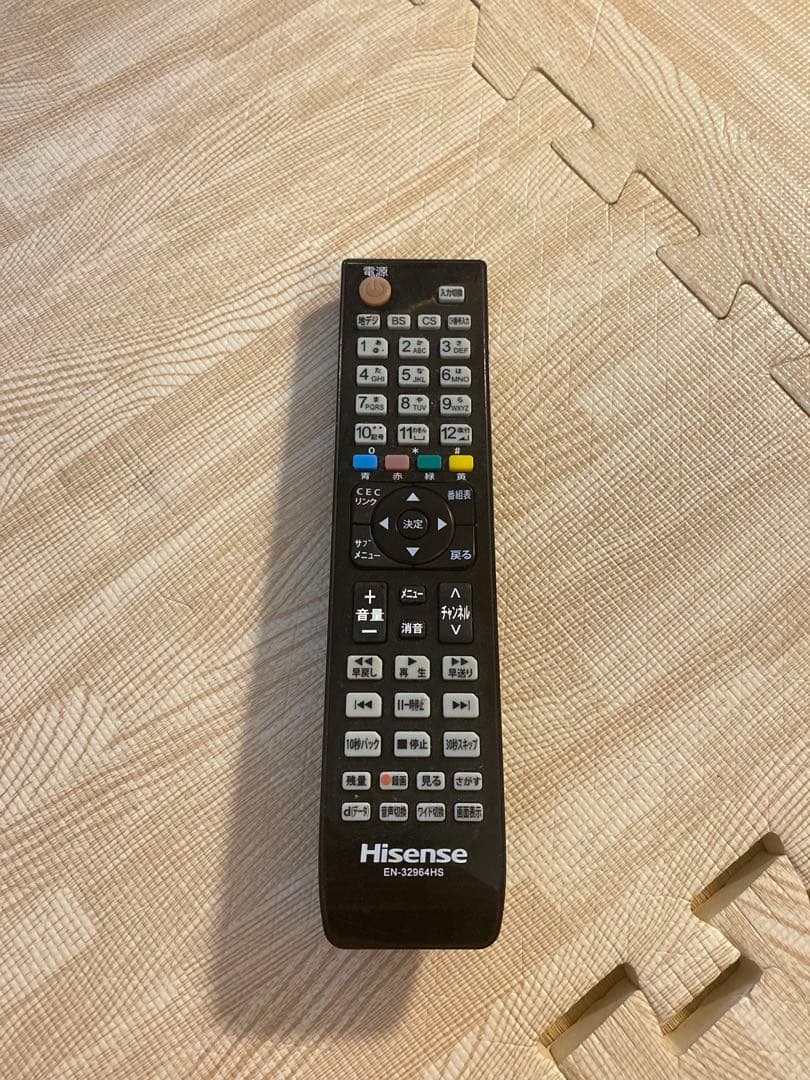 2015年製　ハイセンス 32型 液晶テレビ 外付HDD裏番組録画対応