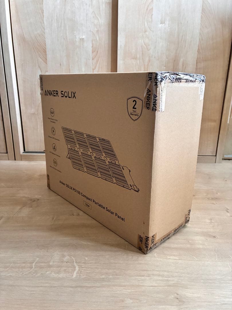 発電機・ポータブル電源 Anker SOLIX PS100 Compact Portable Solar