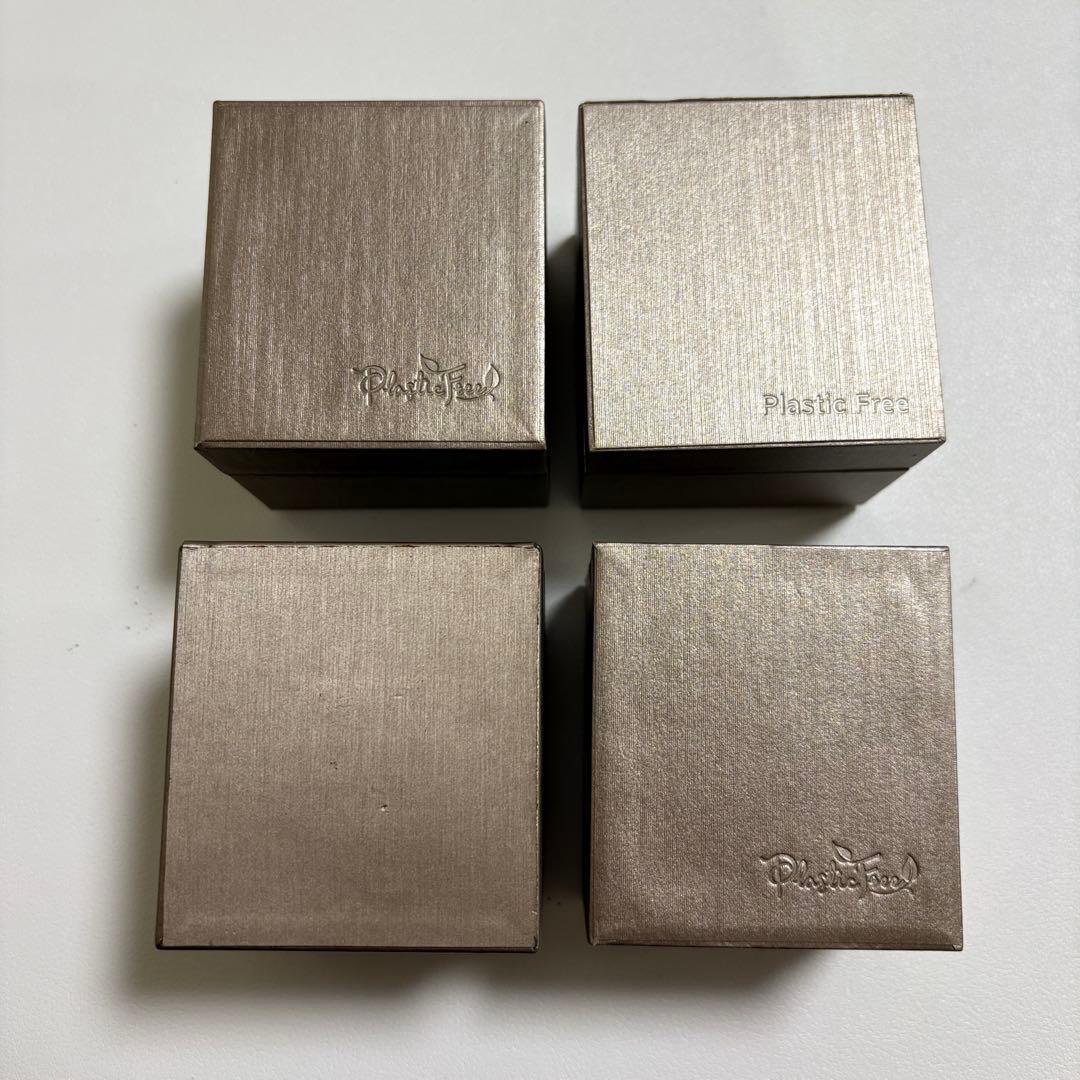 ブルガリ　リングケース　空箱　4個セット　現行品　リボン付き