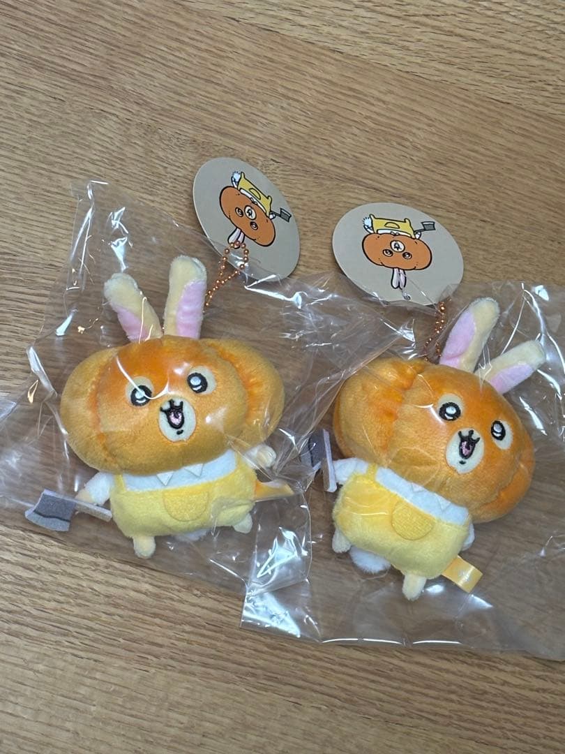 【新品未開封】ちいかわ　カボチャなうさぎ　仮装たのしい～！マスコット　2点セット